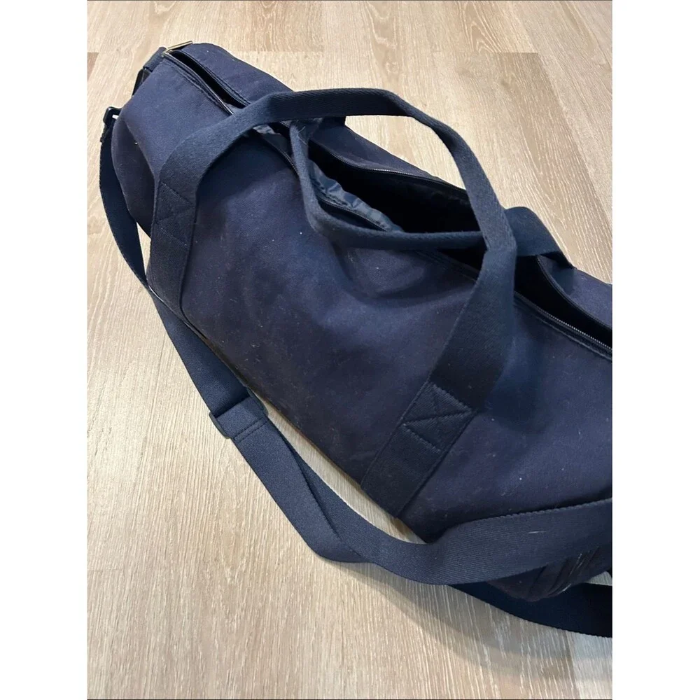 Polo Ralph Lauren Fragrance Collection Navy Blue Canvas Duffle Bag